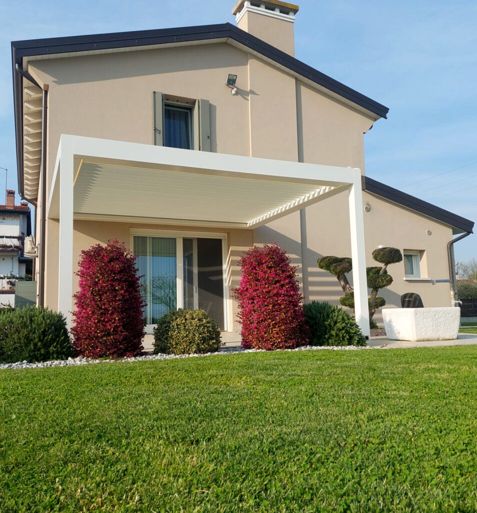 Casa con pergola